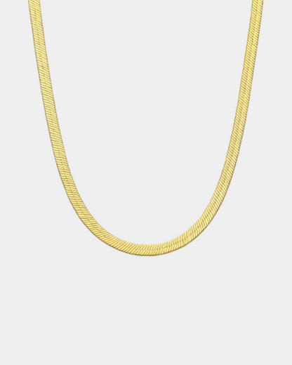 Snake Flat Necklace