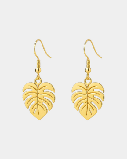Leaf of Gold Earrings