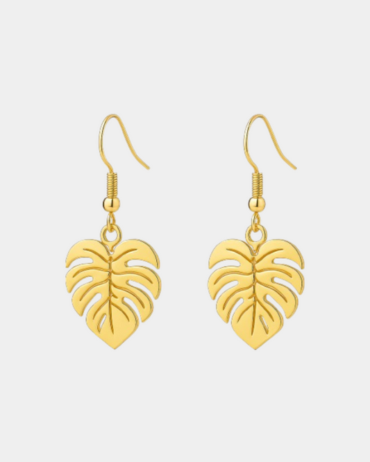 Leaf of Gold Earrings