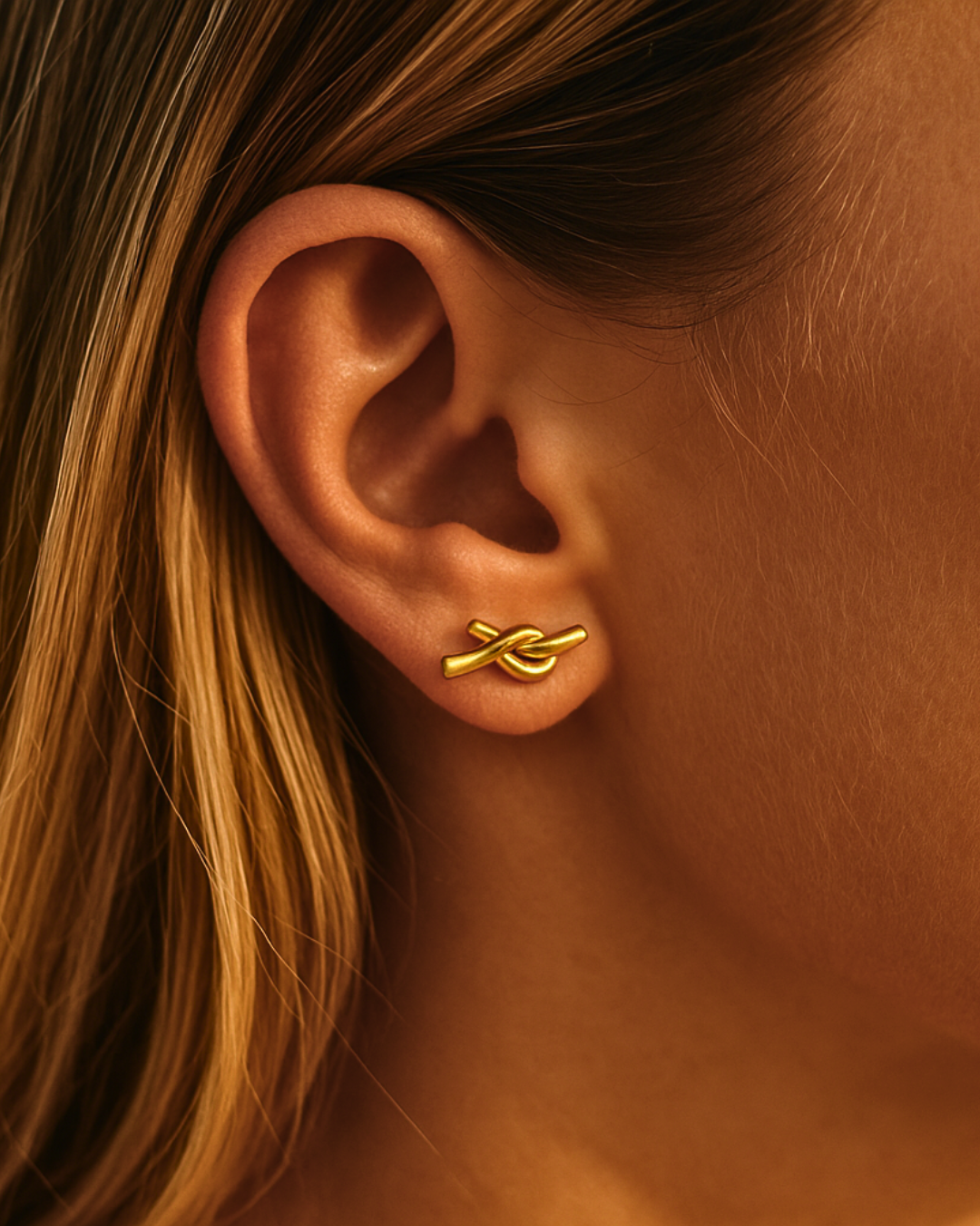 Knotted Grace Earring