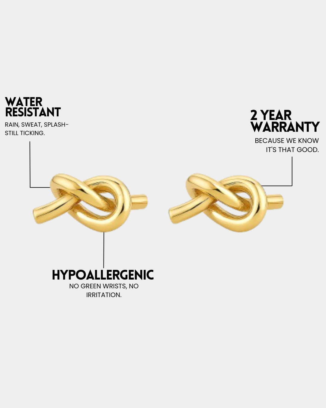 Knotted Grace Earring