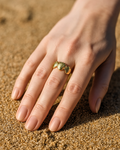 Ocean Shell Ring