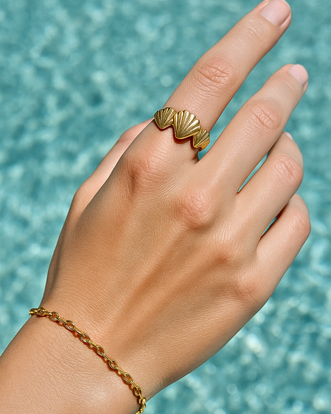 Ocean Shell Ring