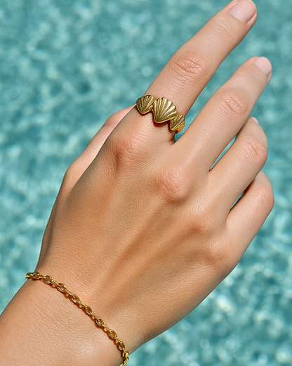 Ocean Shell Ring