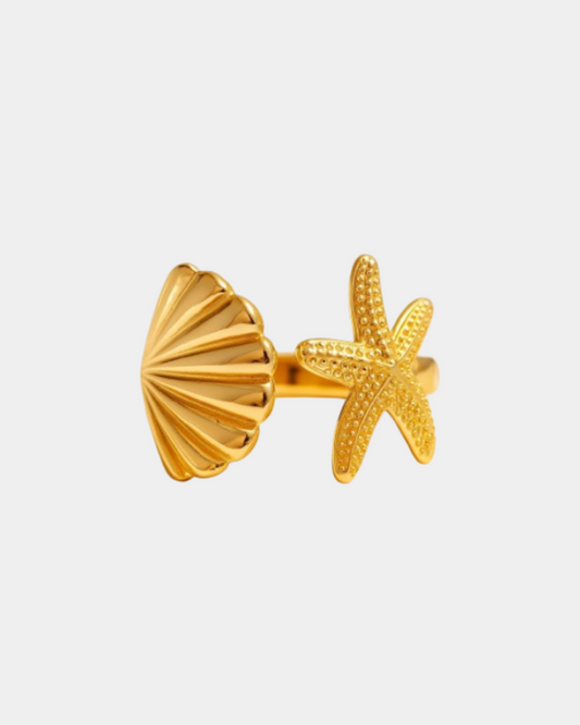 Star Shell Ring