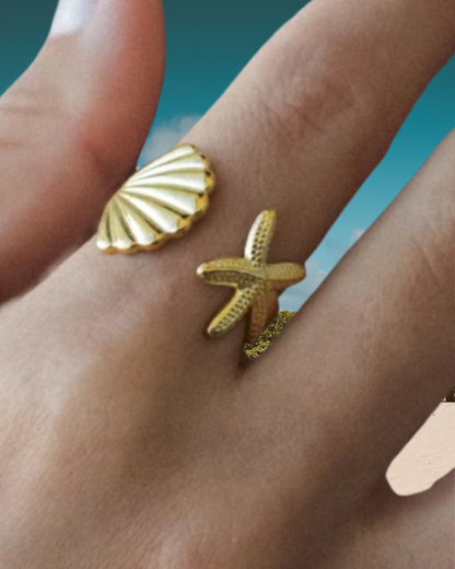 Star Shell Ring