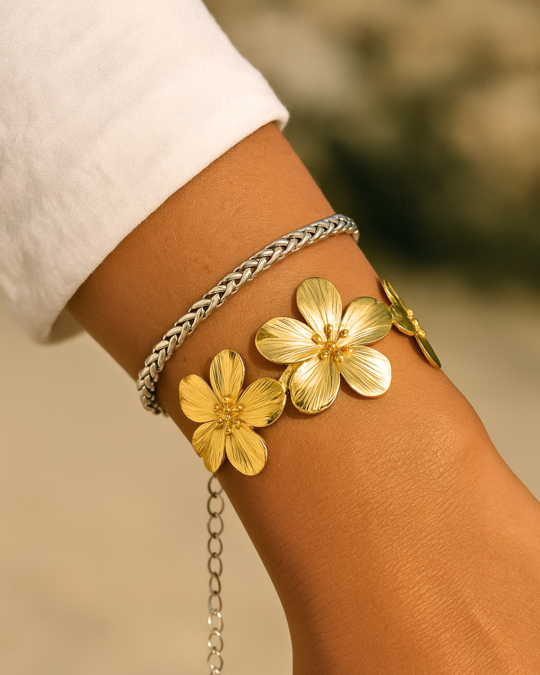 Blossom Bay Flower Bracelet